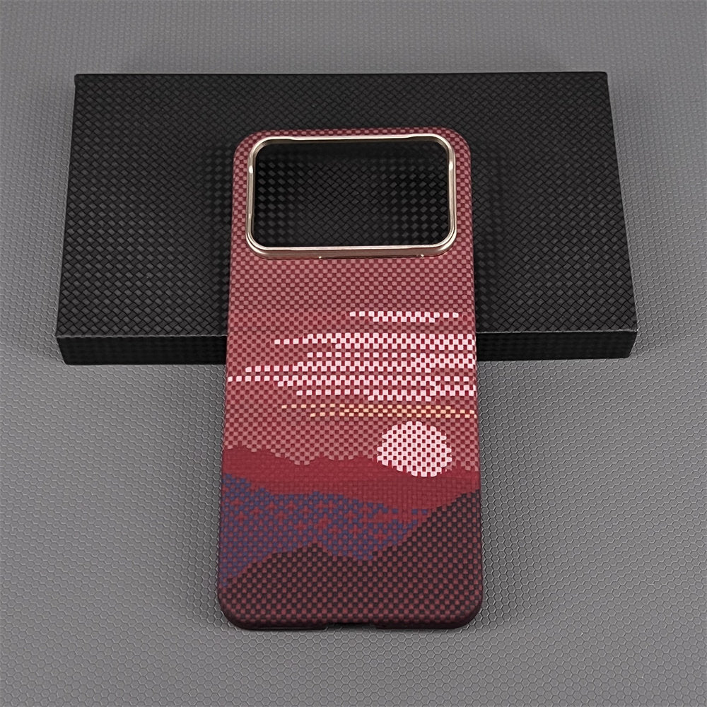 Oatsbasf Luxury Pure Aramid Fiber Case for Honor WIN series