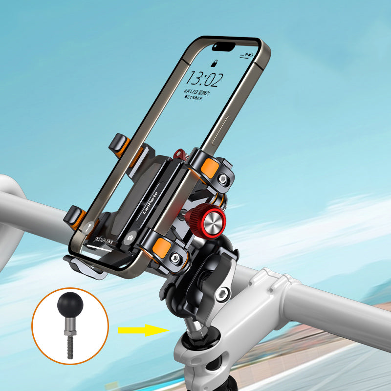 LanParte Aluminum Alloy Anti Vibration Universal Off-road Bracket Motorcycle Bike Handlebar Phone Holder Navigation Mount
