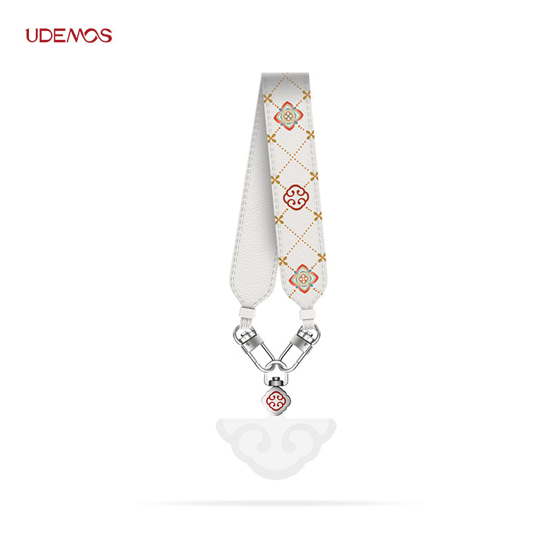 X-Doria Defense UDEMOS Ruyi Oriental Aesthetic Leather Hand Strap Phone Lanyard