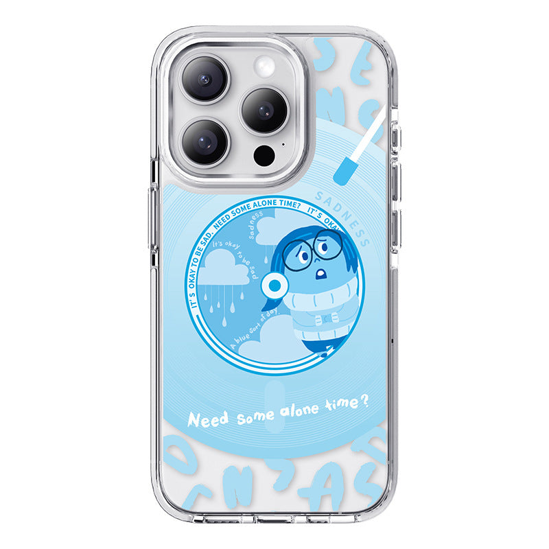 Disney Characters MagSafe Shockproof Transparent Protective Case Cover