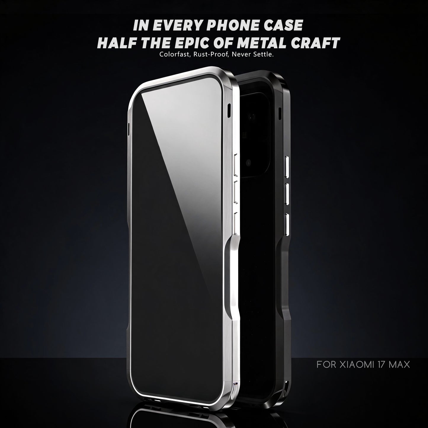 Luphie Incisive Sword Slim Light Aluminum Bumper Metal Shell Case