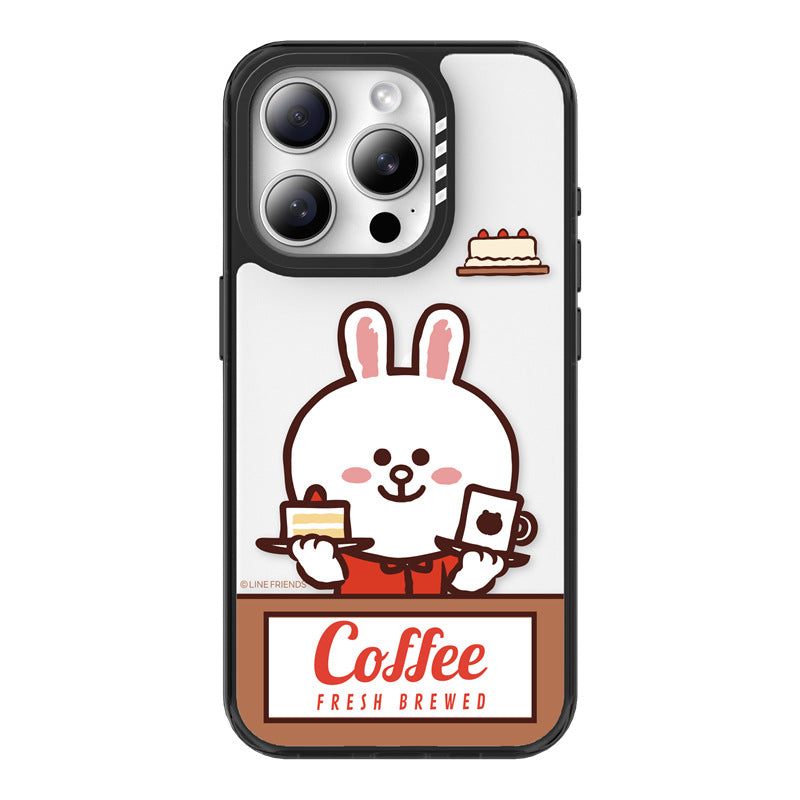 Line Friends Bakery MagSafe Black-edged Shockproof Case Cover