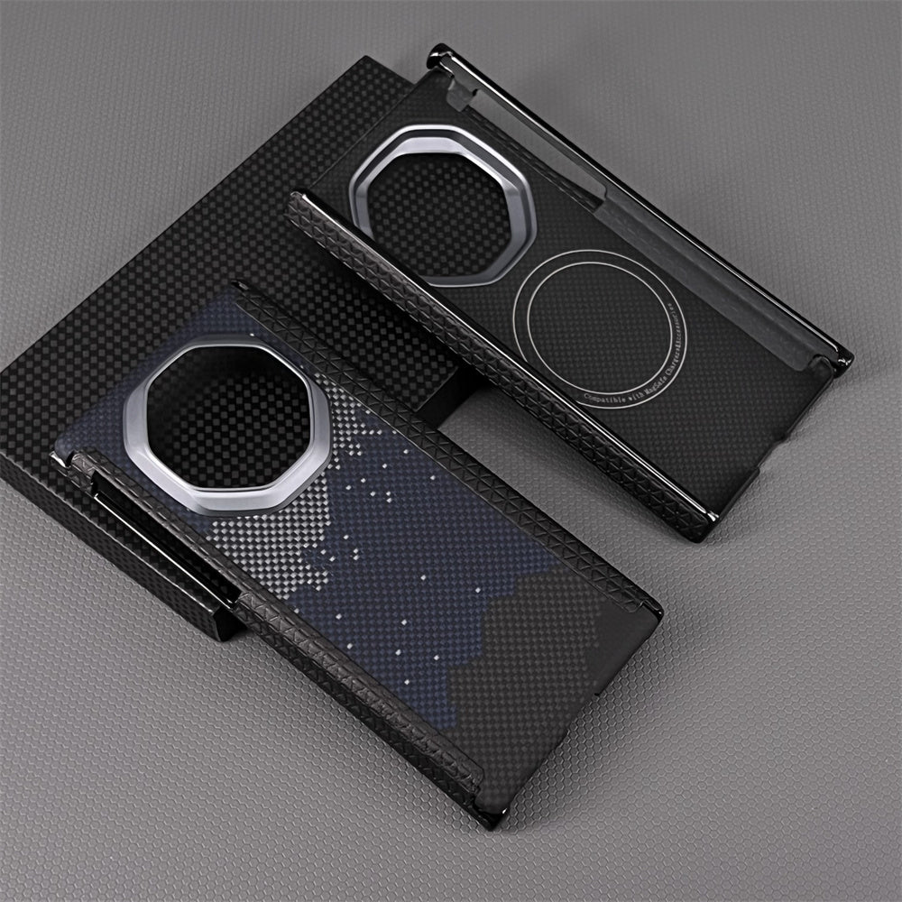 Oatsbasf Luxury Pure Aramid Fiber Case for Huawei Mate XTS Ultimate / XT Ultimate Design