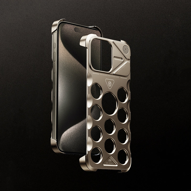 Armor King Heat Dissipation Aluminum Alloy Aromatherapy Metal Protective Case Cover