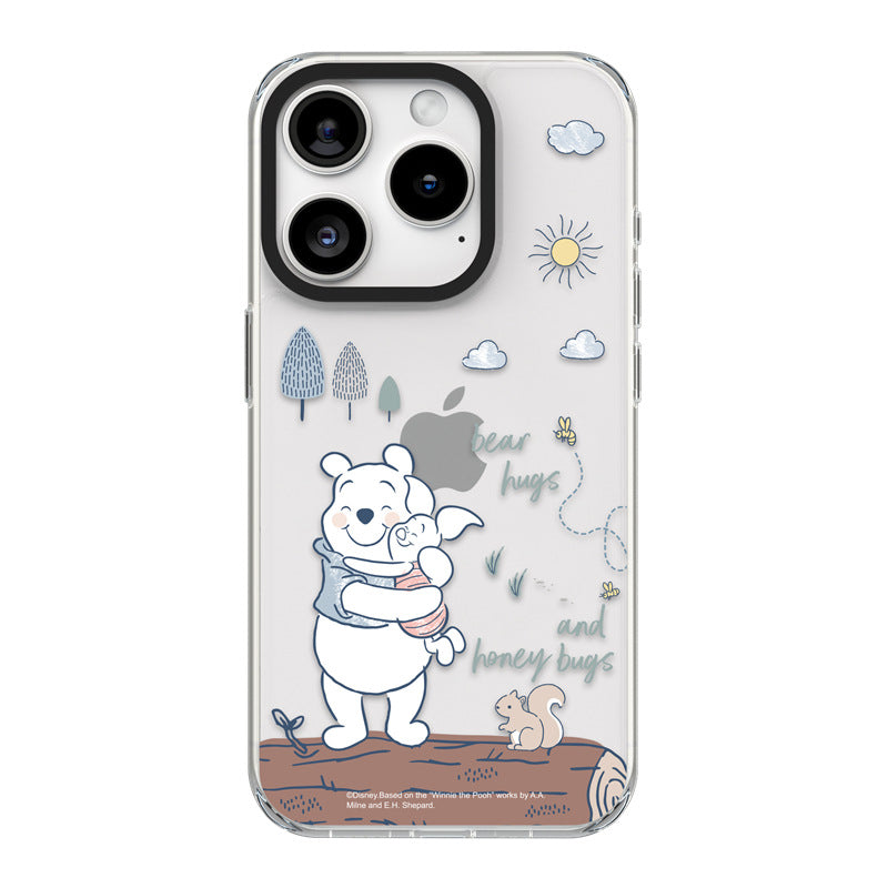 Disney Winnie the Pooh MagSafe Shockproof Transparent Case Cover