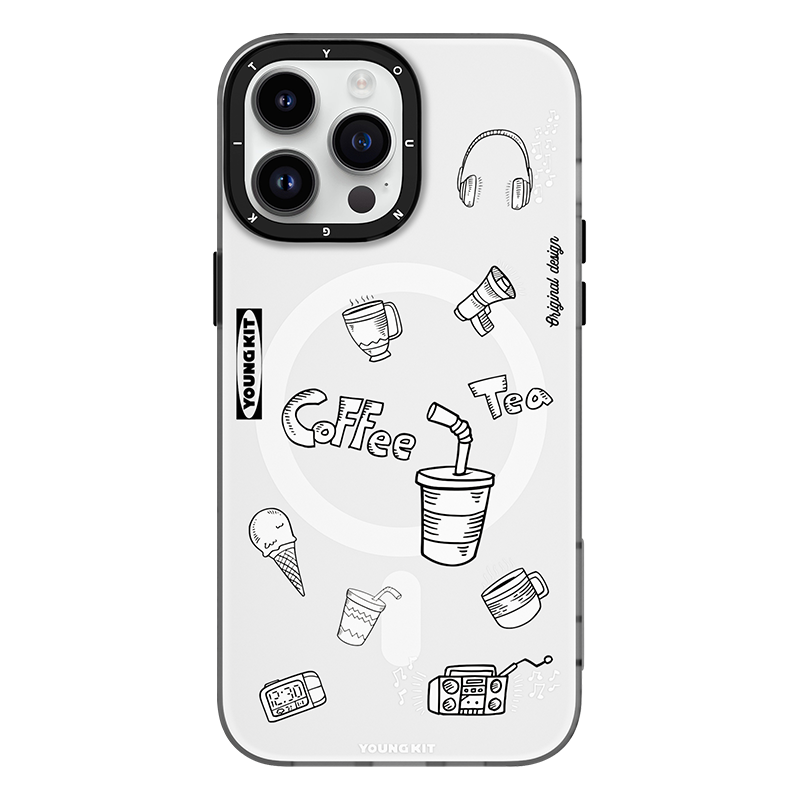 YOUNGKIT Plaything MagSafe Slim Thin Matte Anti-Scratch Back Shockproof Cover Case