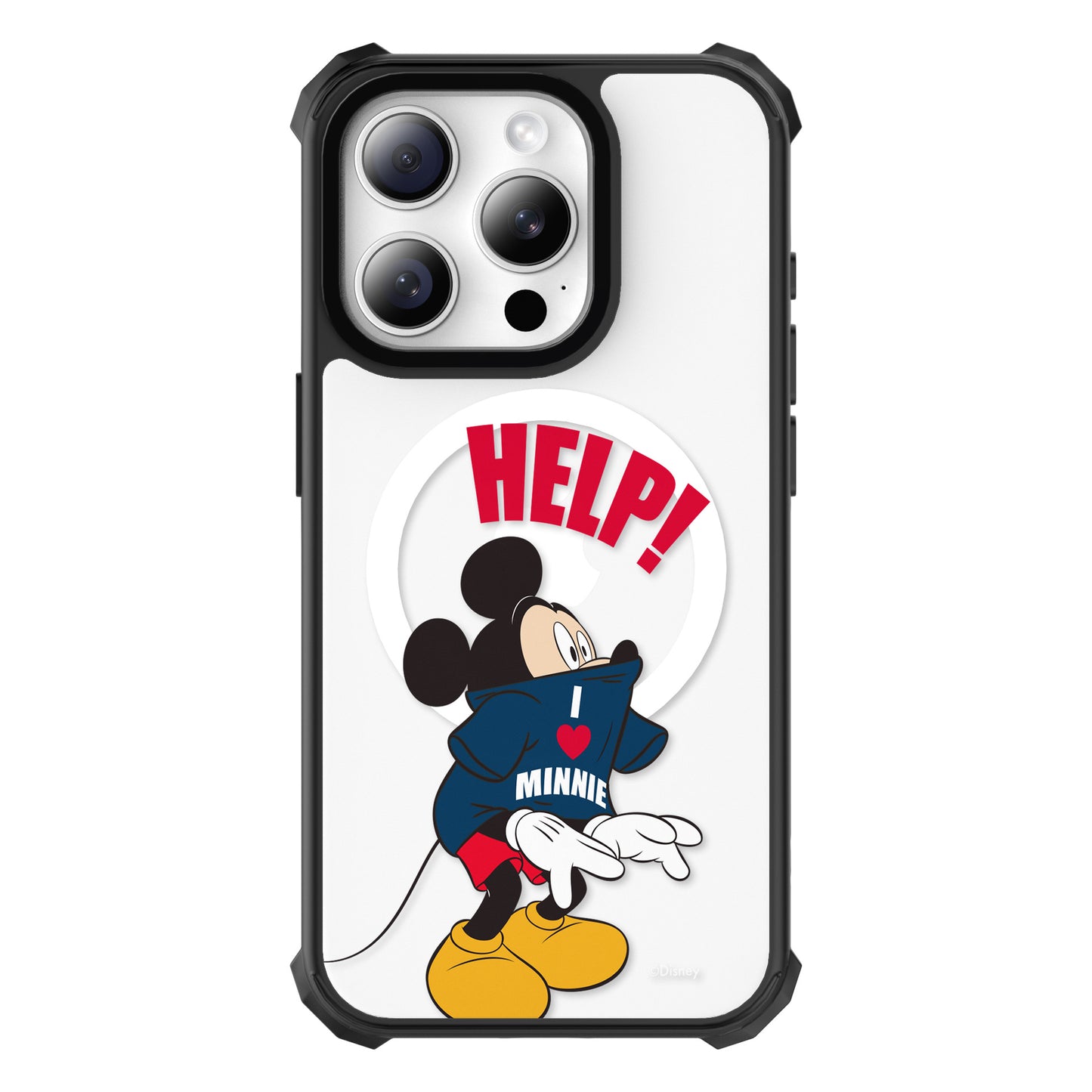 Disney Mickey & Friends MagSafe Four Corners Air Cushion Anti-Drop Shockproof Anti-Scratch Hard Case Cover