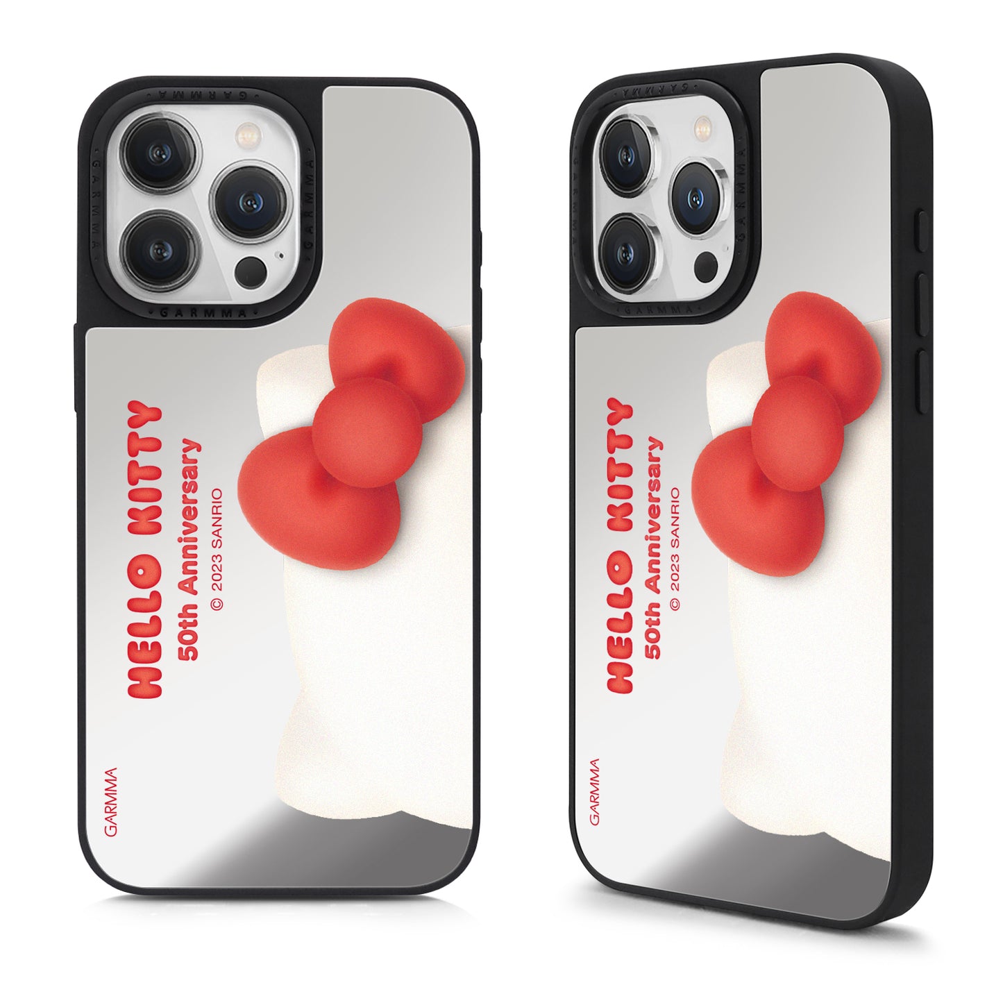 GARMMA Hello Kitty 50th Anniversary MagSafe Mirror Military Grade Drop Tested Impact Case Cover