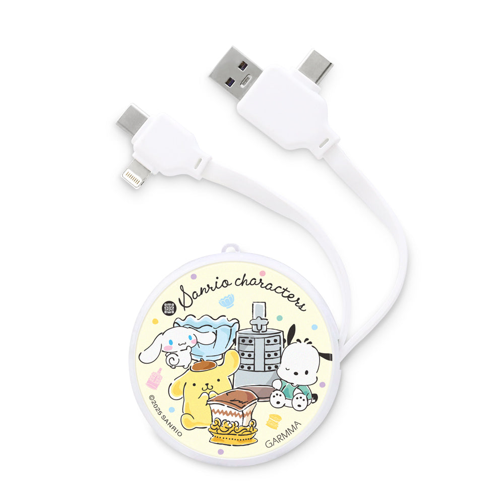 GARMMA Sanrio Characters x Palace Museum PD Fast Charge Lightning+Type-C Extracted Extension Cable
