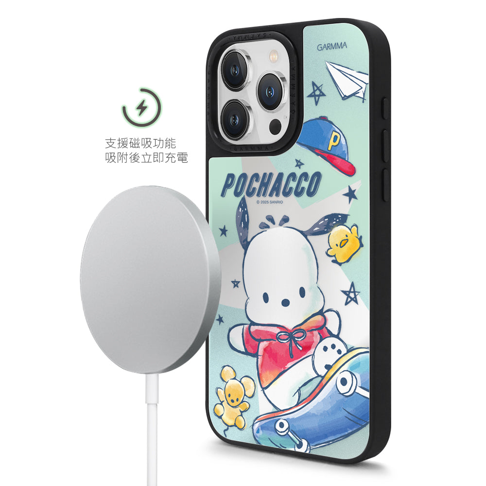 GARMMA Sanrio Characters MagSafe Reflective Mirror Case Cover