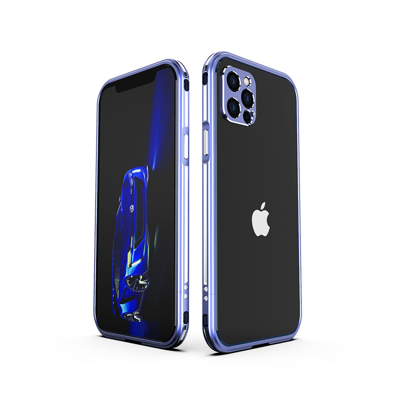 iy Bicolor Aurora Blade Camera Lens Protector Aluminum Metal Bumper Case Cover