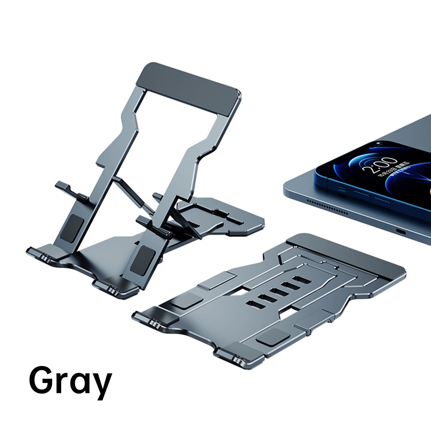 R-Just Ultra Thin Aluminum Alloy Multifunctional Desktop Stand