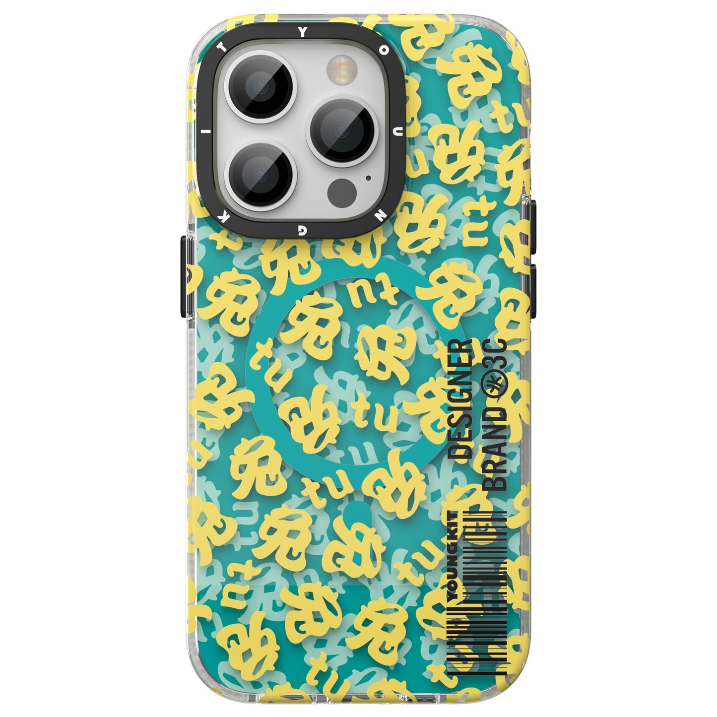 YOUNGKIT Play Rabbit MagSafe Slim Thin Matte Anti-Scratch Back Shockproof Cover Case