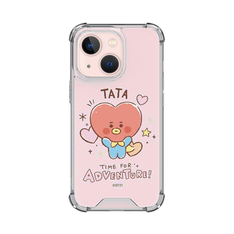 BT21 Clear Air Cushion Reinforced Case Cover