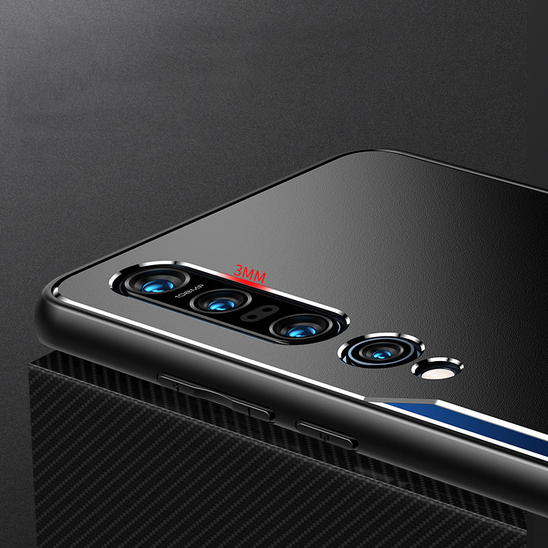 Kylin Armor Blade TPU Frame Titanium Metal Back Plate Case Cover