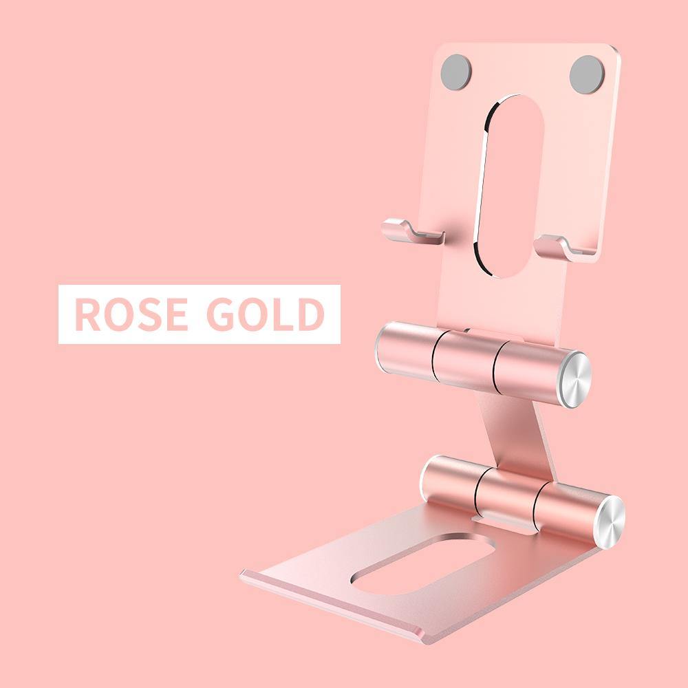 R-Just Aluminum Alloy Dual Axis Bracket Folding Destop Stand - Armor King Case