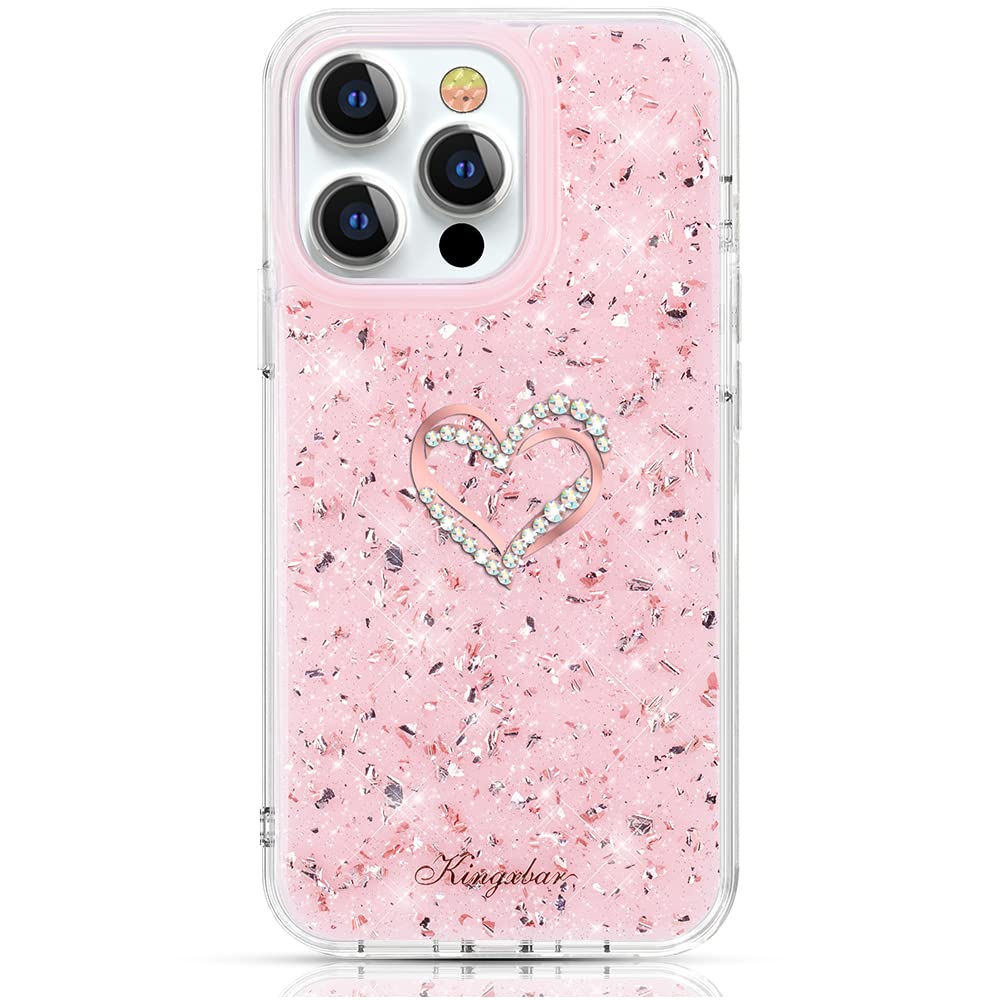 KINGXBAR Swarovski Crystal TPU+PC Case Cover for Apple iPhone 13 series