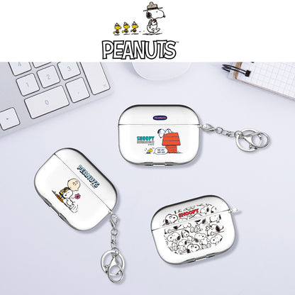 Snoopy Clear Slim Apple AirPods Case Cover