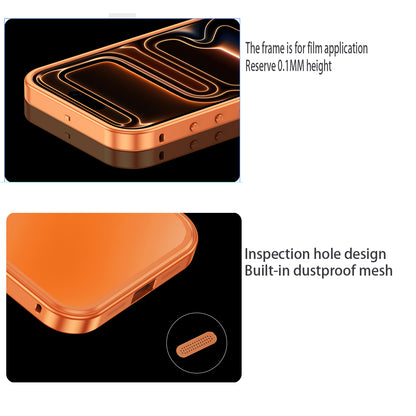 Armor King KuJia MagSafe Snap-on Metal Frame PC Back Case Cover