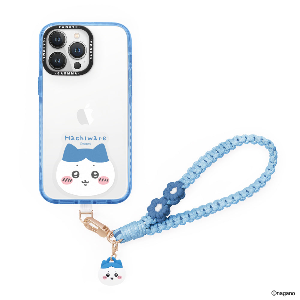 GARMMA Chiikawa Doll Charm Buckle Strap Braided Handstrap Phone Lanyard