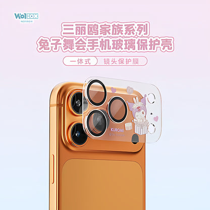 Sanrio Characters Rabbit Ball Tempered Glass All-in-One Rear Camera Lens Protector