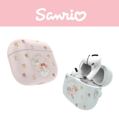 Sanrio Characters Mirror Face Soft Apple AirPods Charging Case Cover