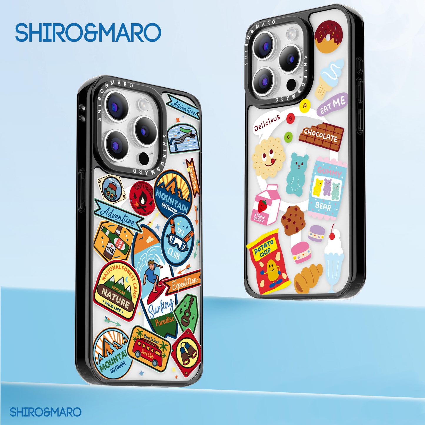SHIRO&MARO MagSafe Shockproof Transparent Case Cover