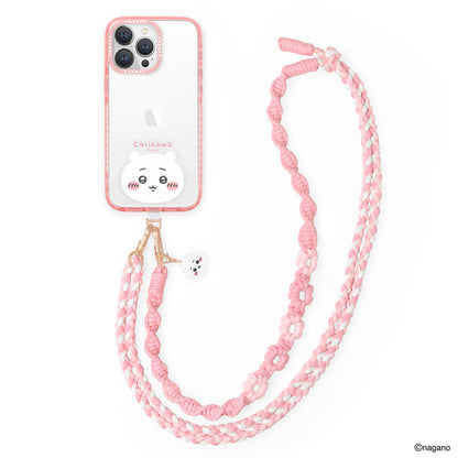 GARMMA Chiikawa Doll Charm Buckle Strap Braided Crossbody Phone Lanyard