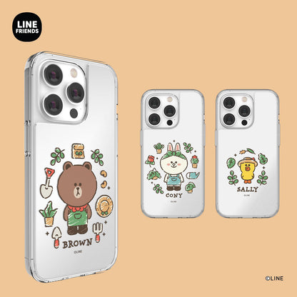 Line Friends Garden Mirror Case Cover