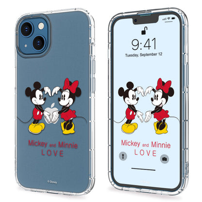 Disney Mickey & Friends Air Cushion Shockproof Soft Transparent Case Cover