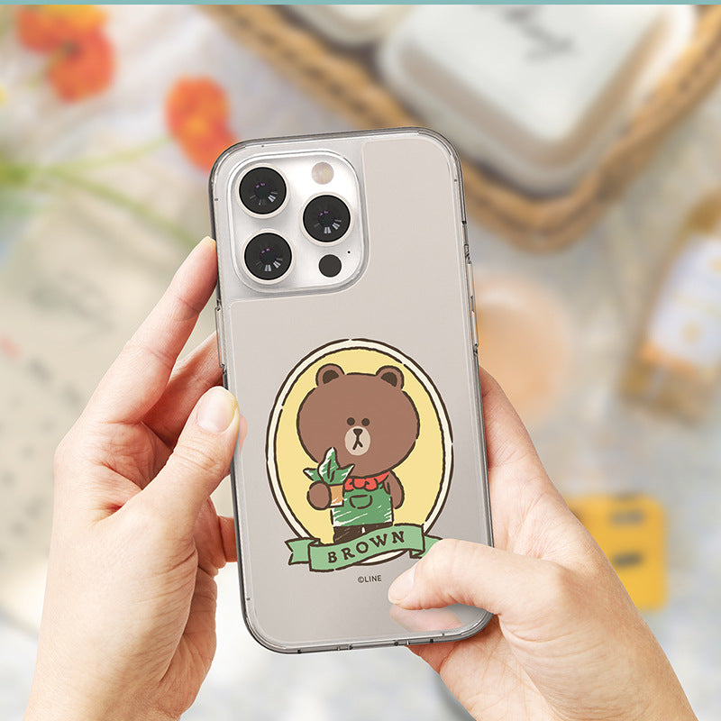 Line Friends Garden Mirror Case Cover