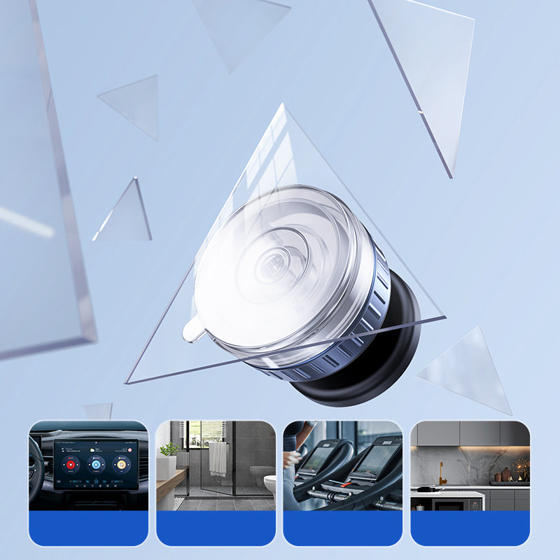 Armor King 360° 3M Tape + Vacuum Suction Magnetic Phone Mount Car Navigation Bracket