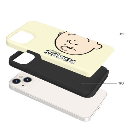 Snoopy Guard Up Dual Layer Shockproof TPU+PC Combo Case Cover