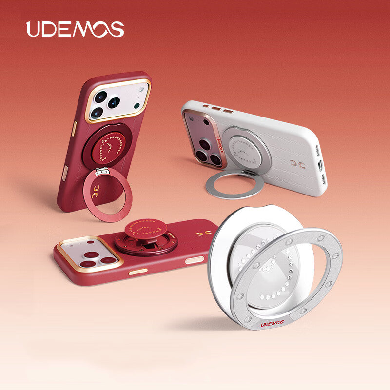 X-Doria Defense MagSafe Grip Phone Stand 360° Rotation Magnetic Ring Holder