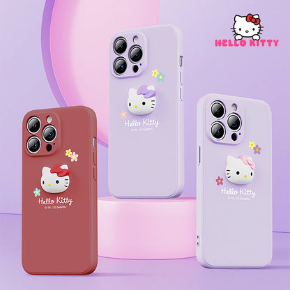 UKA Hello Kitty 3D Avatar Liquid Silicone Case Cover