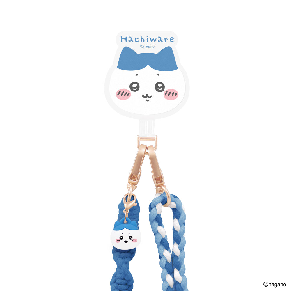 GARMMA Chiikawa Doll Charm Buckle Strap Braided Crossbody Phone Lanyard