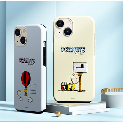 Snoopy Dual Layer TPU+PC Shockproof Guard Up Combo Case Cover