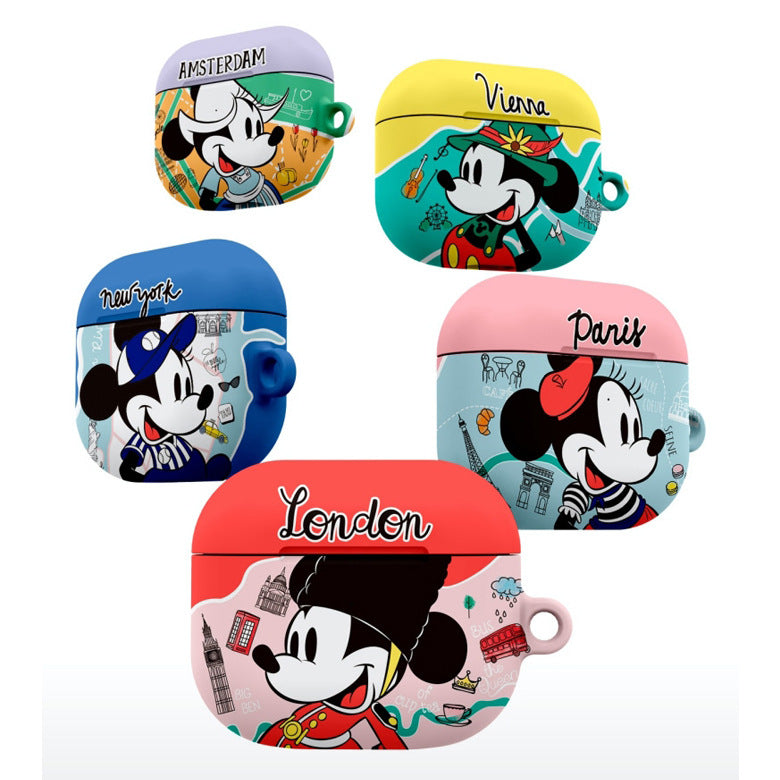 Disney Mickey & Friends Let's Travel Apple AirPods Charging Case Cover