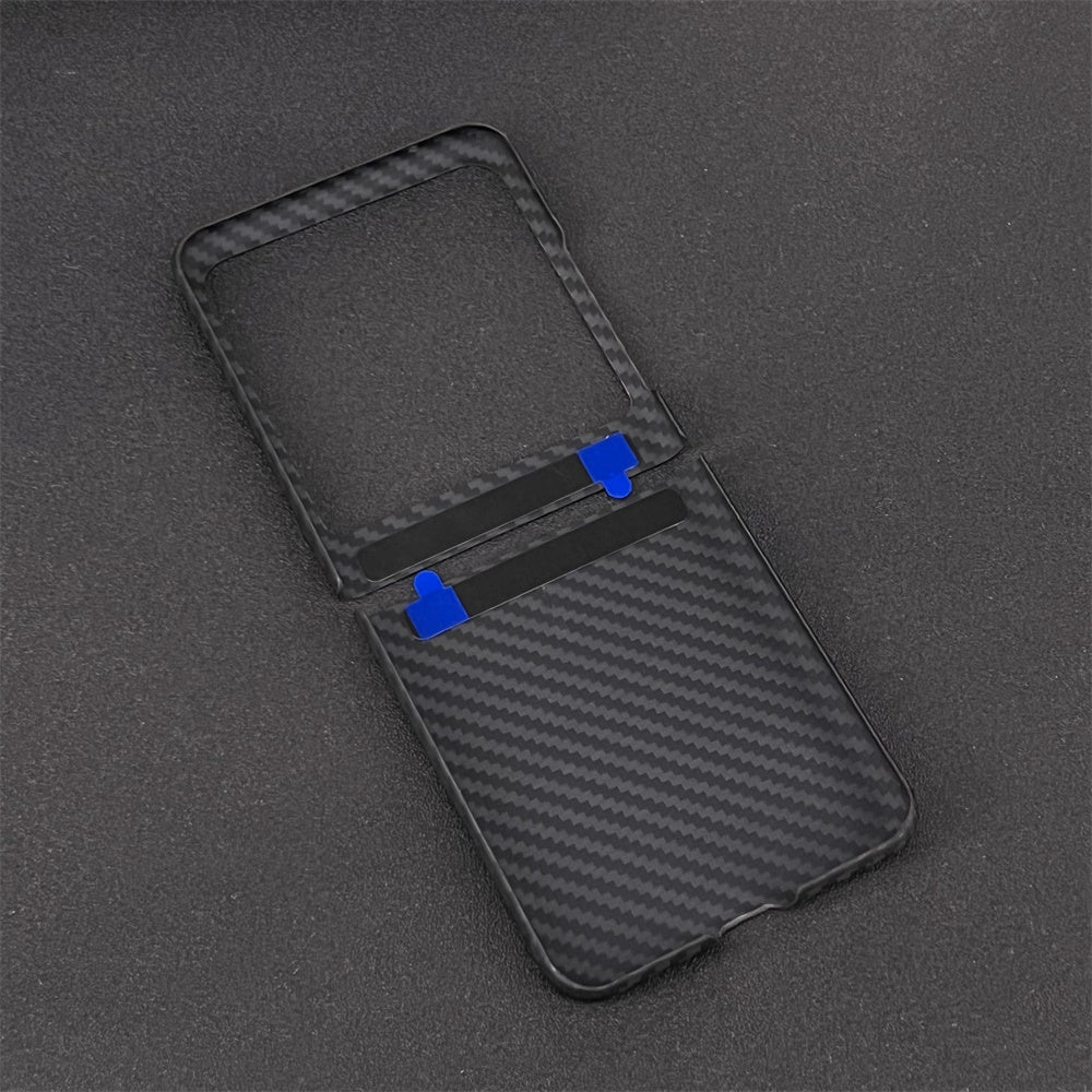 Oatsbasf Luxury Pure Carbon Fiber Case for Motorola Razr Smartphones