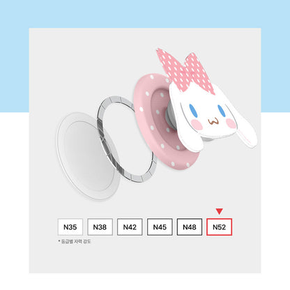 Sanrio Characters Acrylic MagSafe Smart Tok Magnetic Airbag Stand Phone Grip Holder