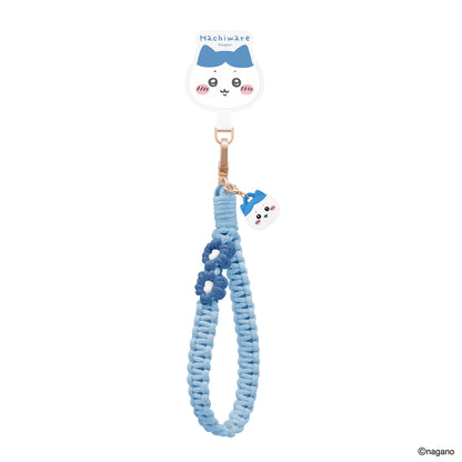 GARMMA Chiikawa Doll Charm Buckle Strap Braided Handstrap Phone Lanyard