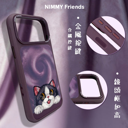 Nimmy Floppy Big Eyes Cute Pets MagSafe Embroidery Case Cover