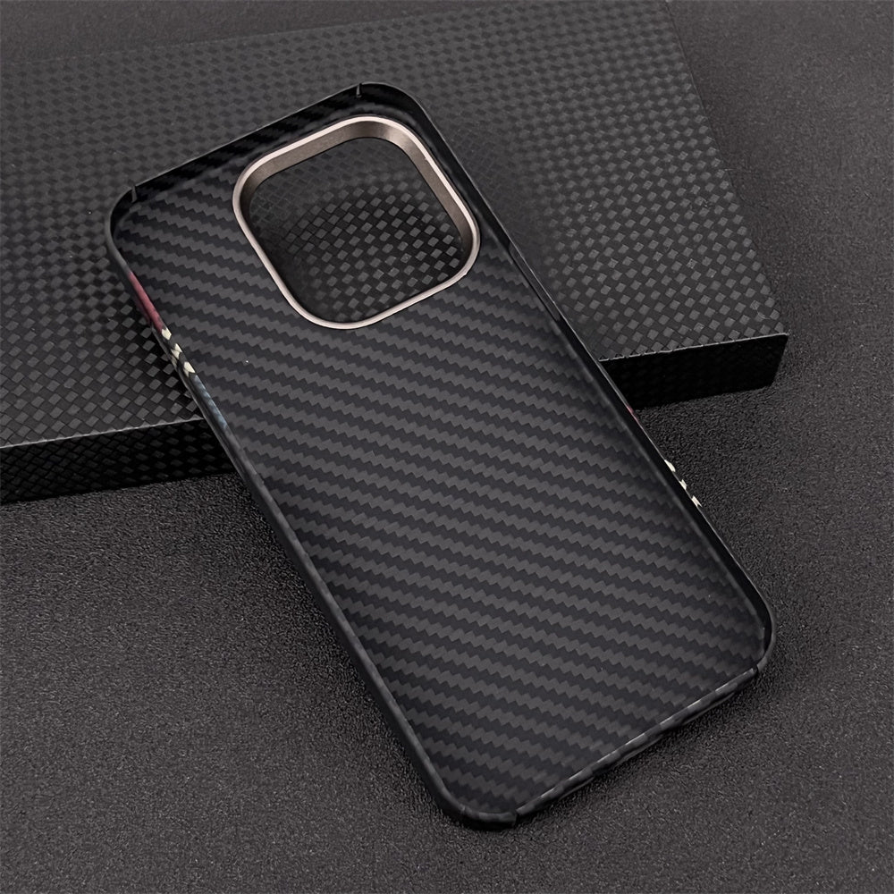 Oatsbasf Luxury Pure Aramid Fiber Case for Apple iPhone