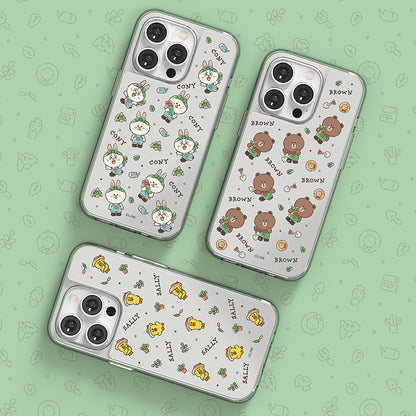 Line Friends Garden Mirror Case Cover