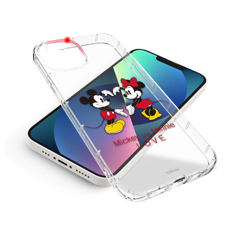 Disney Mickey & Friends Air Cushion Shockproof Soft Transparent Case Cover