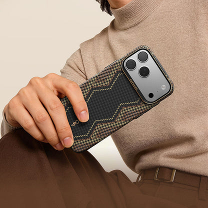 X-Doria Defense 0-Gravity Scepter MagSafe Oriental Woven Aramid Fiber Case Cover