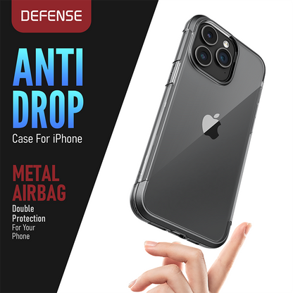 X-Doria Defense Air Military Grade Drop Tested Anodized Aluminum TPU PC Clear Case Cover