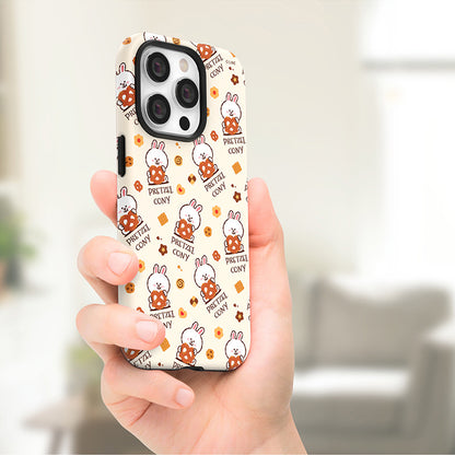 Line Friends Dessert Dual Layer TPU+PC Shockproof Guard Up Combo Case Cover