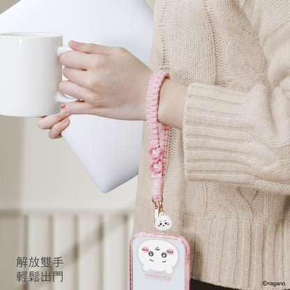 GARMMA Chiikawa Doll Charm Buckle Strap Braided Handstrap Phone Lanyard