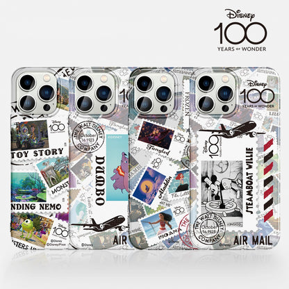 Disney 100th Anniversary Stamp TPU+PC Back Cover Case